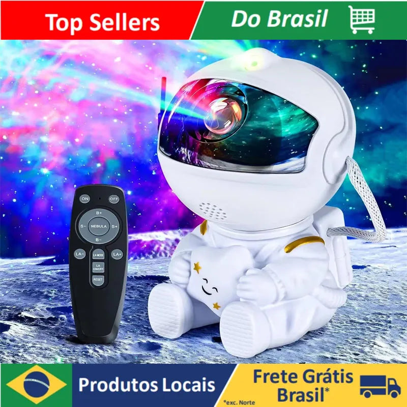 Projetor Estrelado Astronauta